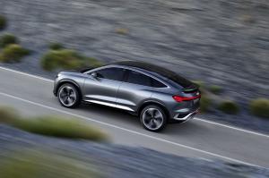 Audi Q4 Sportback e-tron Concept 2020 года 